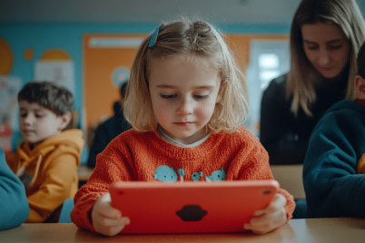 Person receiving AI mental wellness support